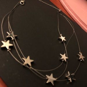 Stardust Layered Chain Choker